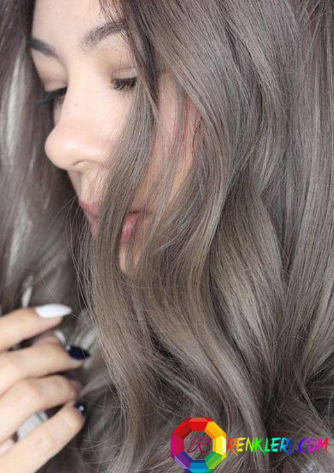 Saç renkleri renk paletleri biribirinden moda renk tonları, renklerin dili