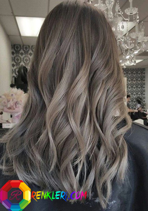 Saç renkleri renk paletleri biribirinden moda renk tonları, renklerin dili