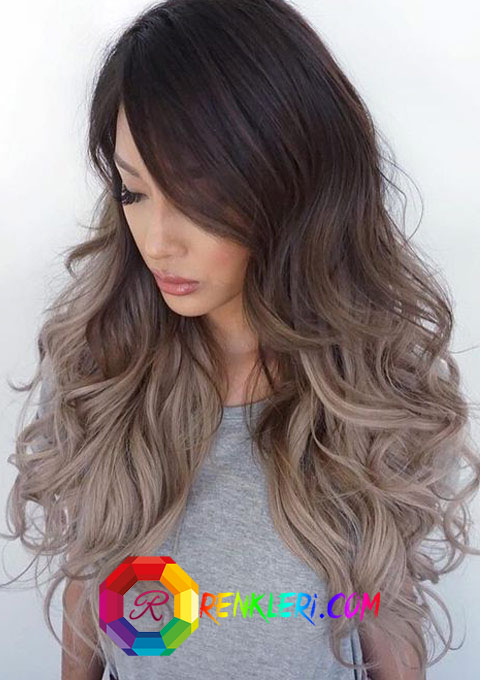 Saç renkleri renk paletleri biribirinden moda renk tonları, renklerin dili