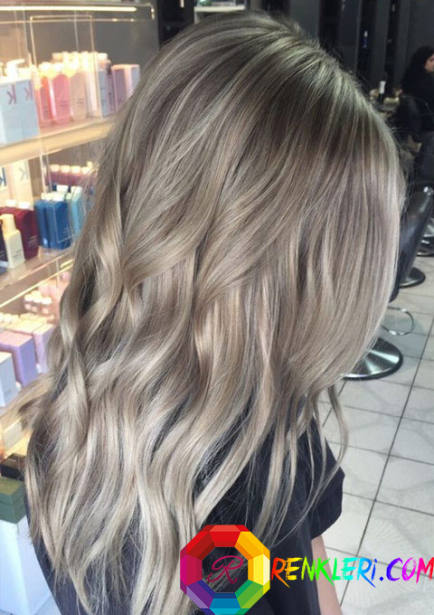 Saç renkleri renk paletleri biribirinden moda renk tonları, renklerin dili