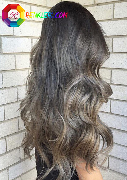 Saç renkleri renk paletleri biribirinden moda renk tonları, renklerin dili